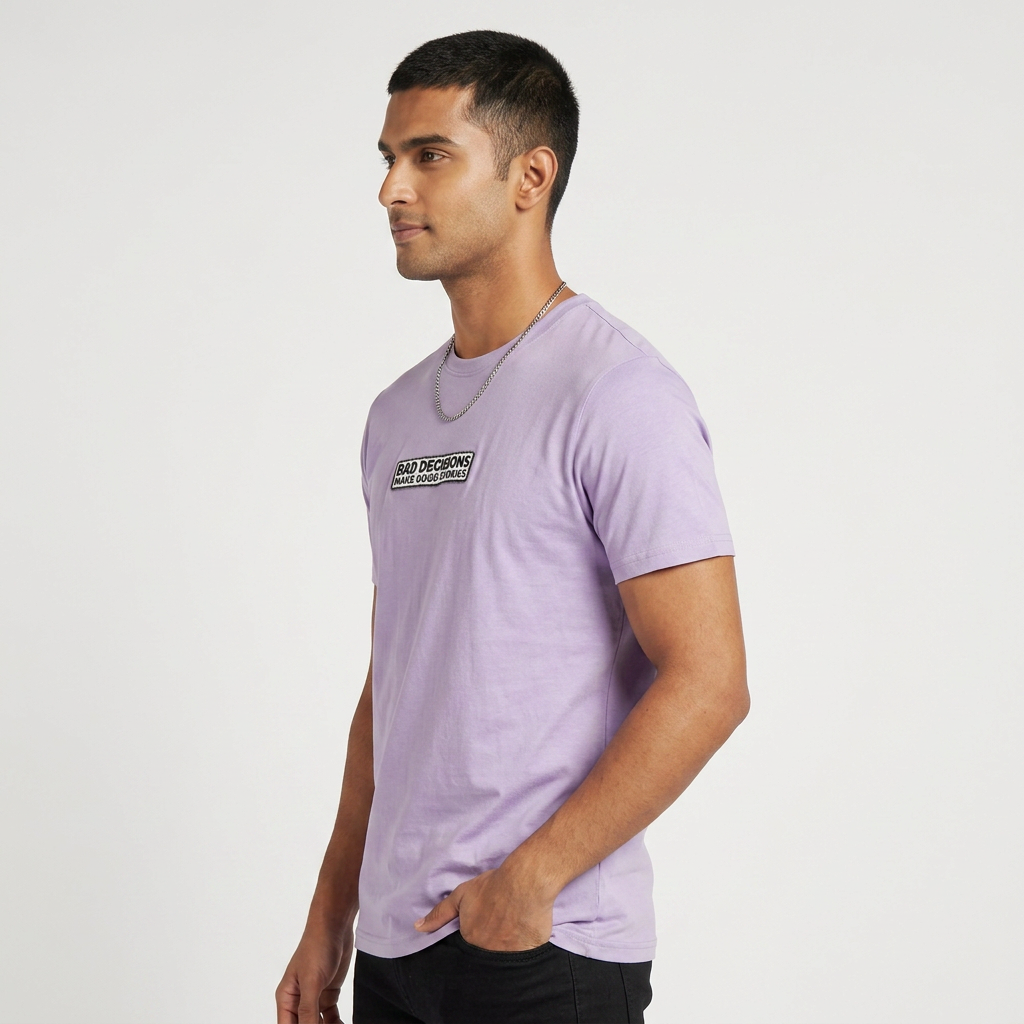 Cotton Crew Neck Graphitee