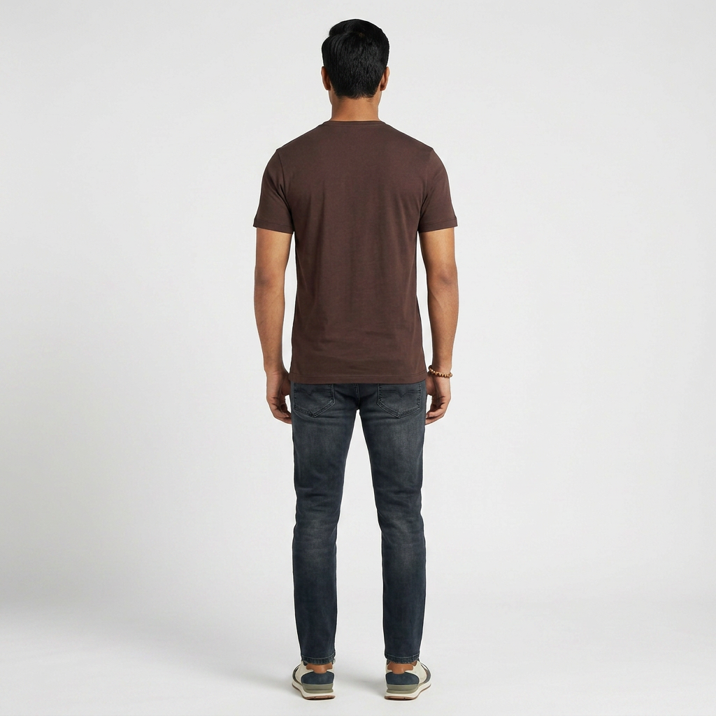 Cotton Crew Neck Graphitee