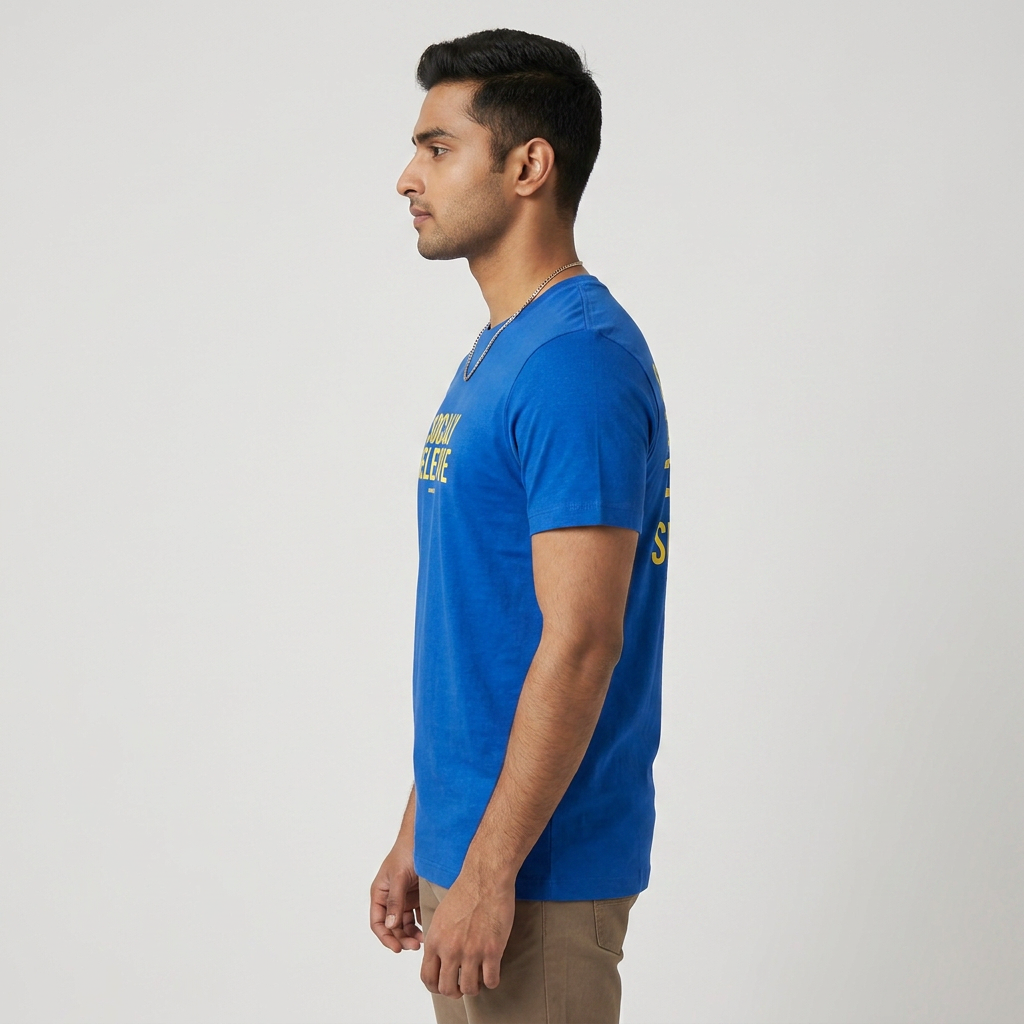 Cotton Crew Neck Graphitee