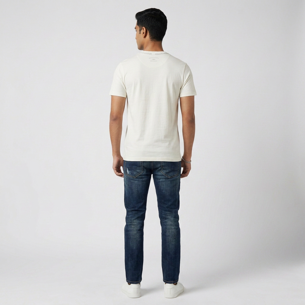 Cotton Crew Neck Graphitee