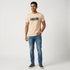 Cotton Crew Neck Graphitee