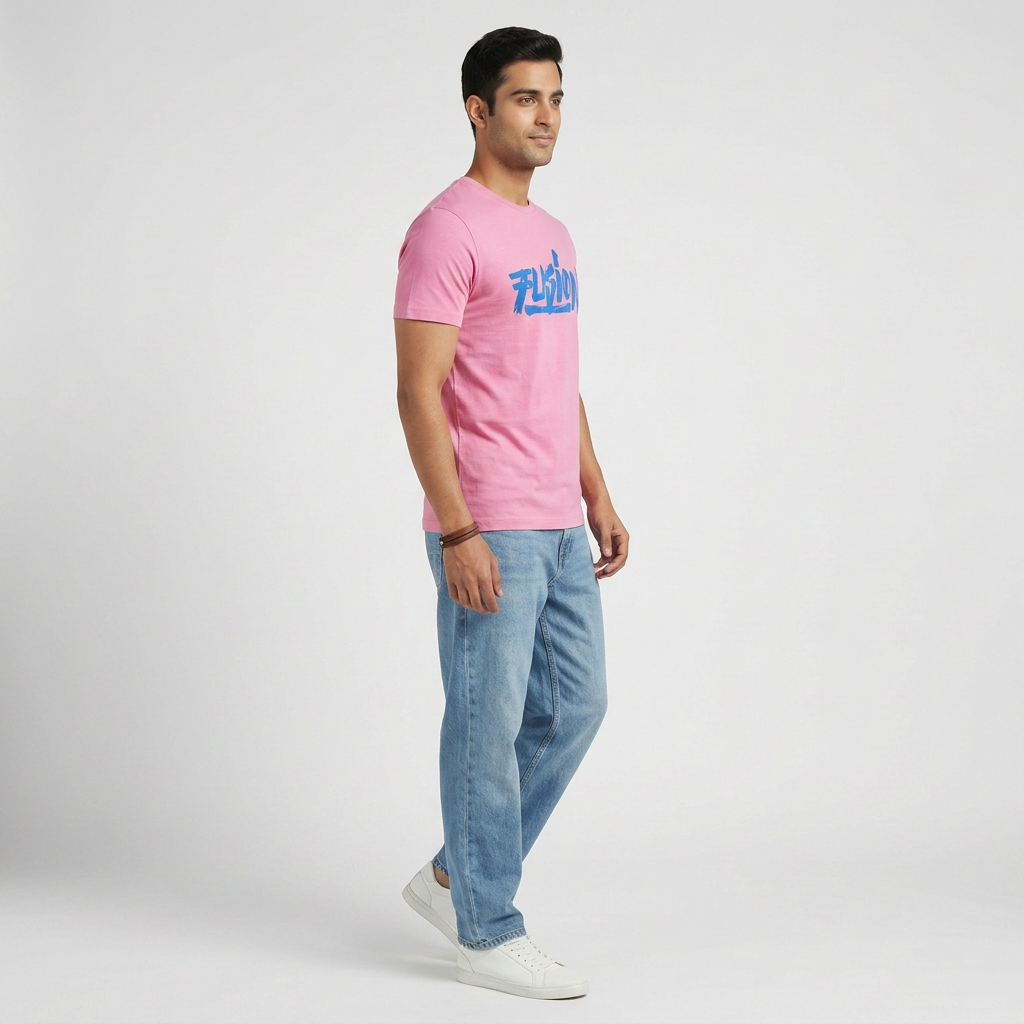 Cotton Crew Neck Graphitee