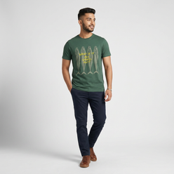 Cotton Crew Neck Graphitee