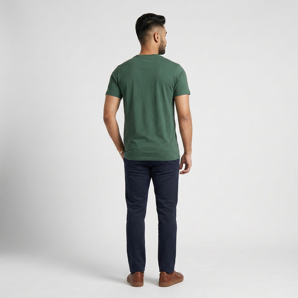 Cotton Crew Neck Graphitee