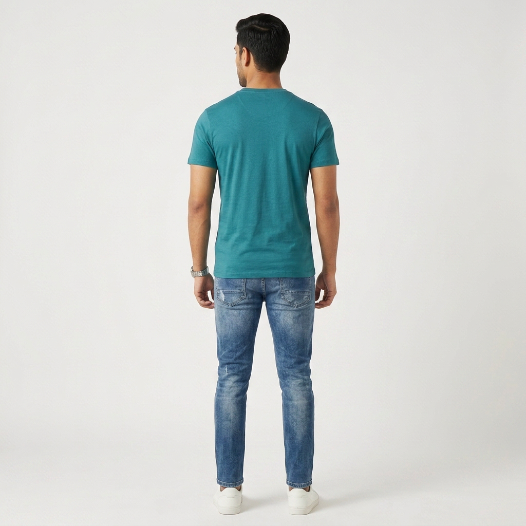 Cotton Crew Neck Graphitee