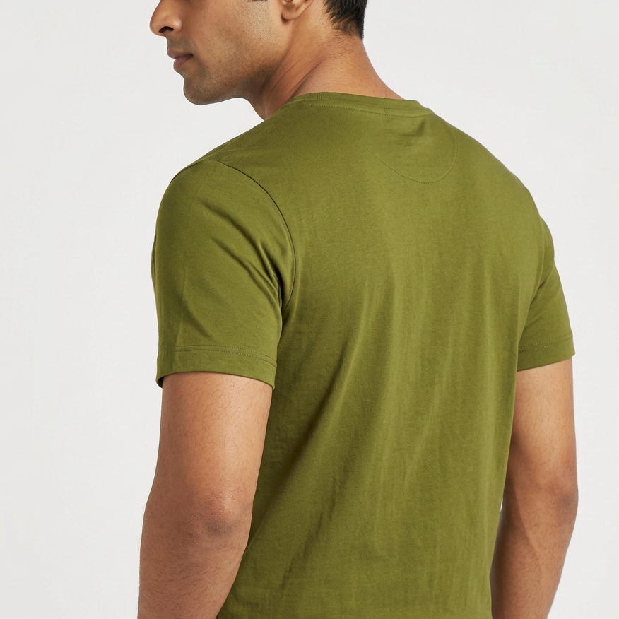 Cotton Crew Neck Graphitee