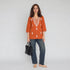 Embroidered Straight Short Kurta