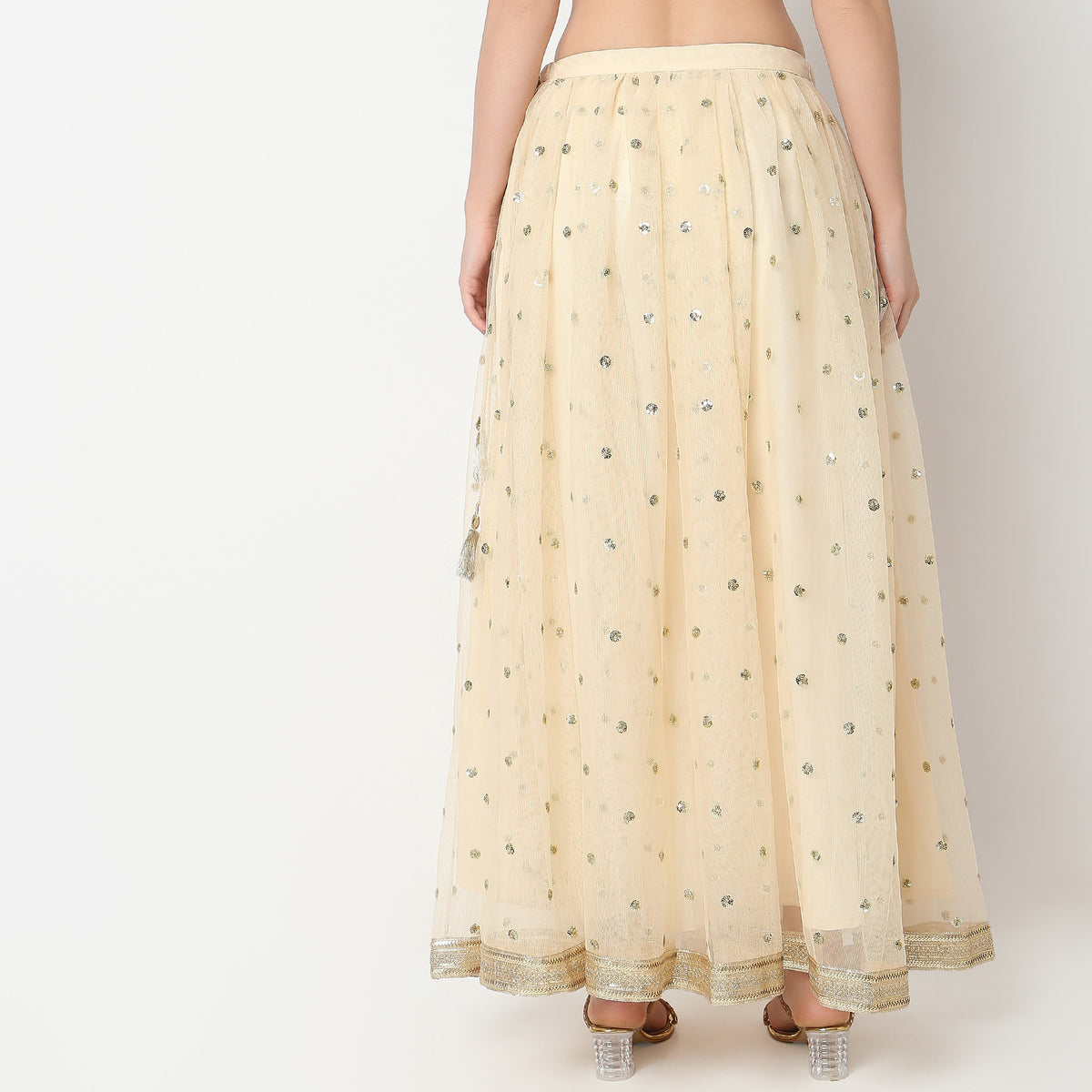 Flare Fit Embellished Skirts