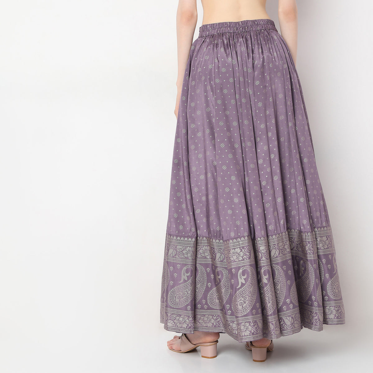 Flare Fit Full Length Skirts