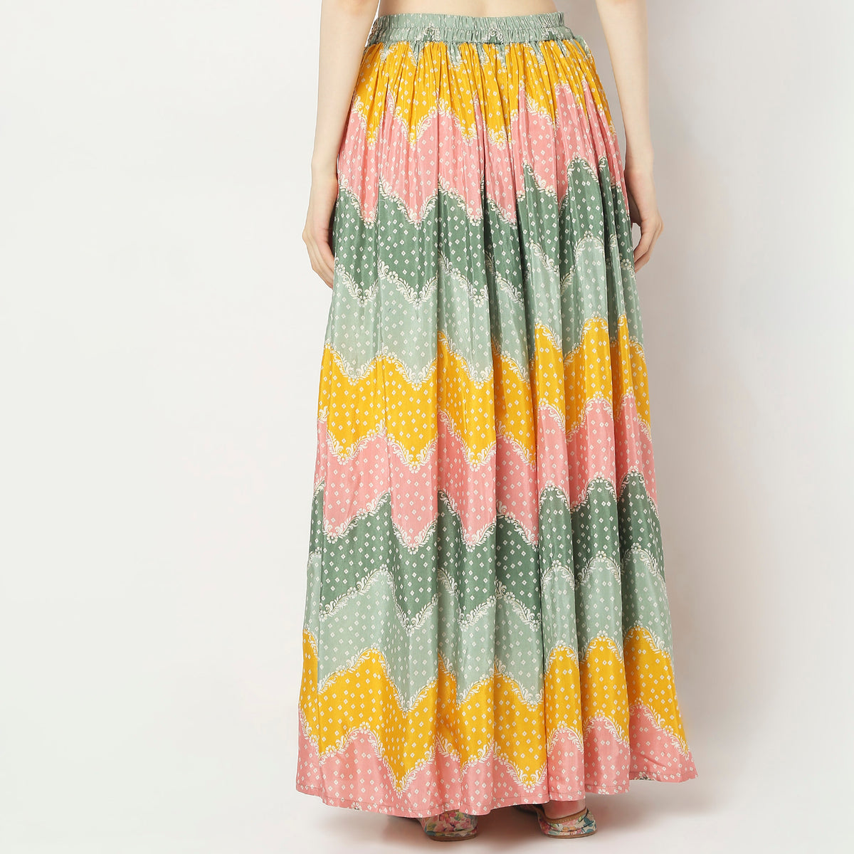 Flare Fit Full Length Skirts