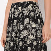 Flare Fit Mid Rise Printed Skirt