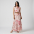 Flare Fit Printed Skirt