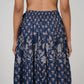 Cotton Printed Flared Skirt