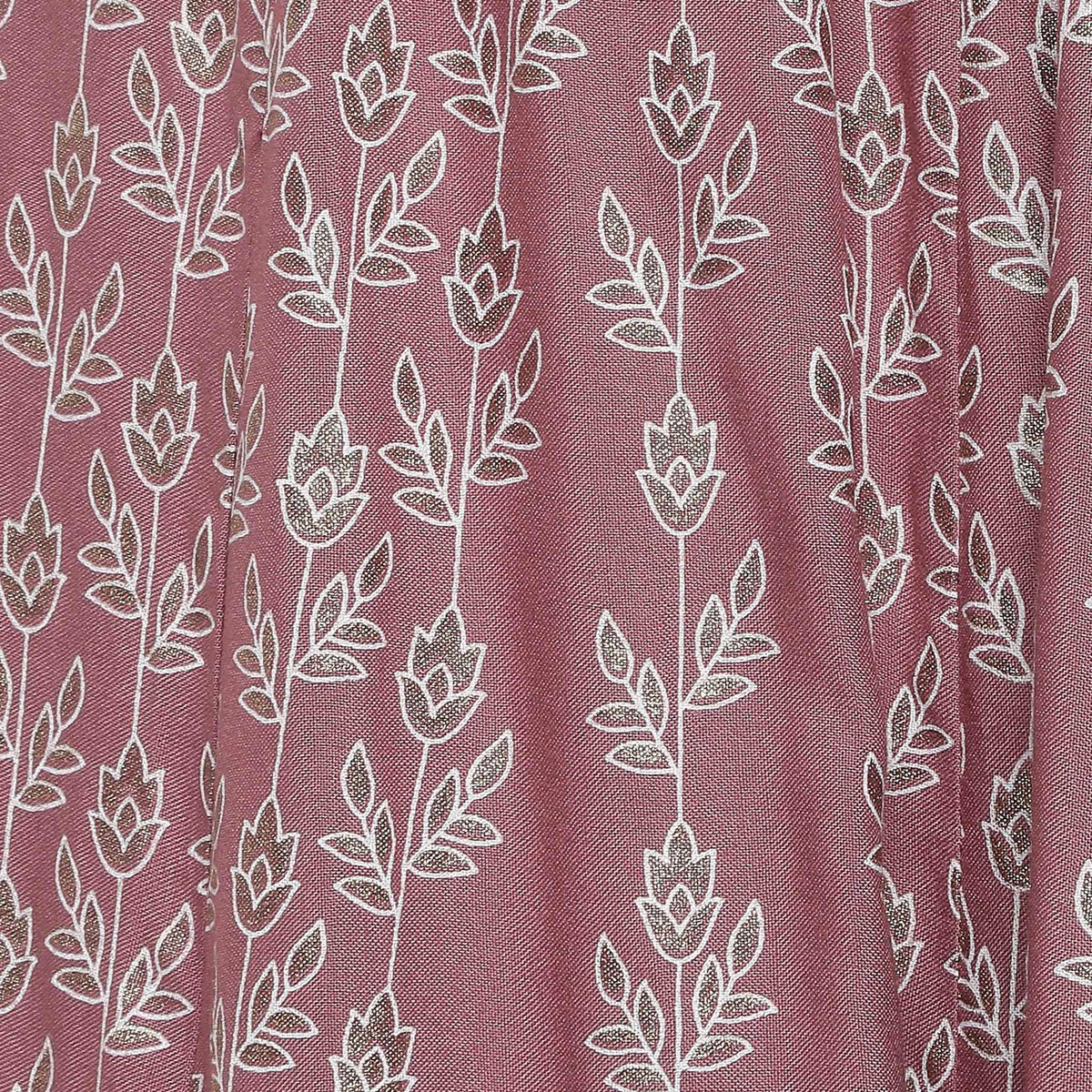 Printed Flared Skirt