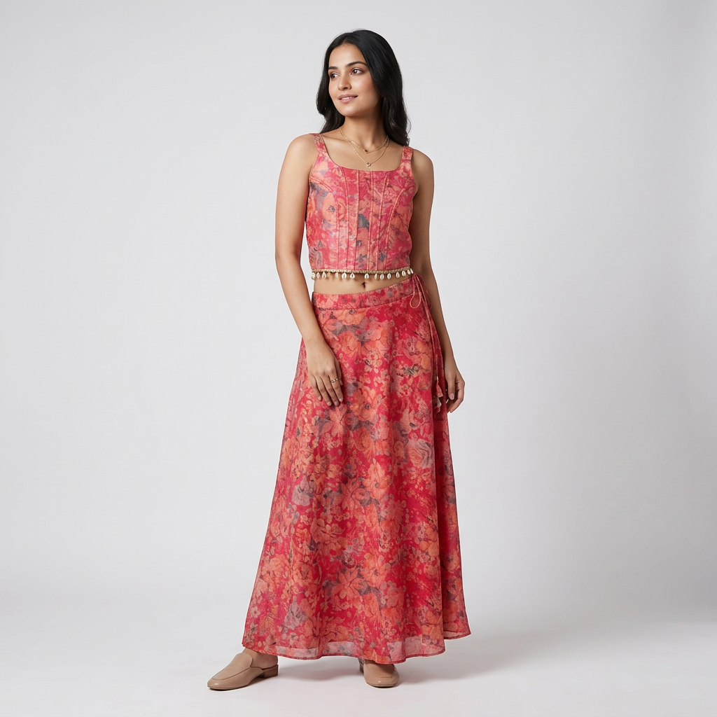 Printed Skirt