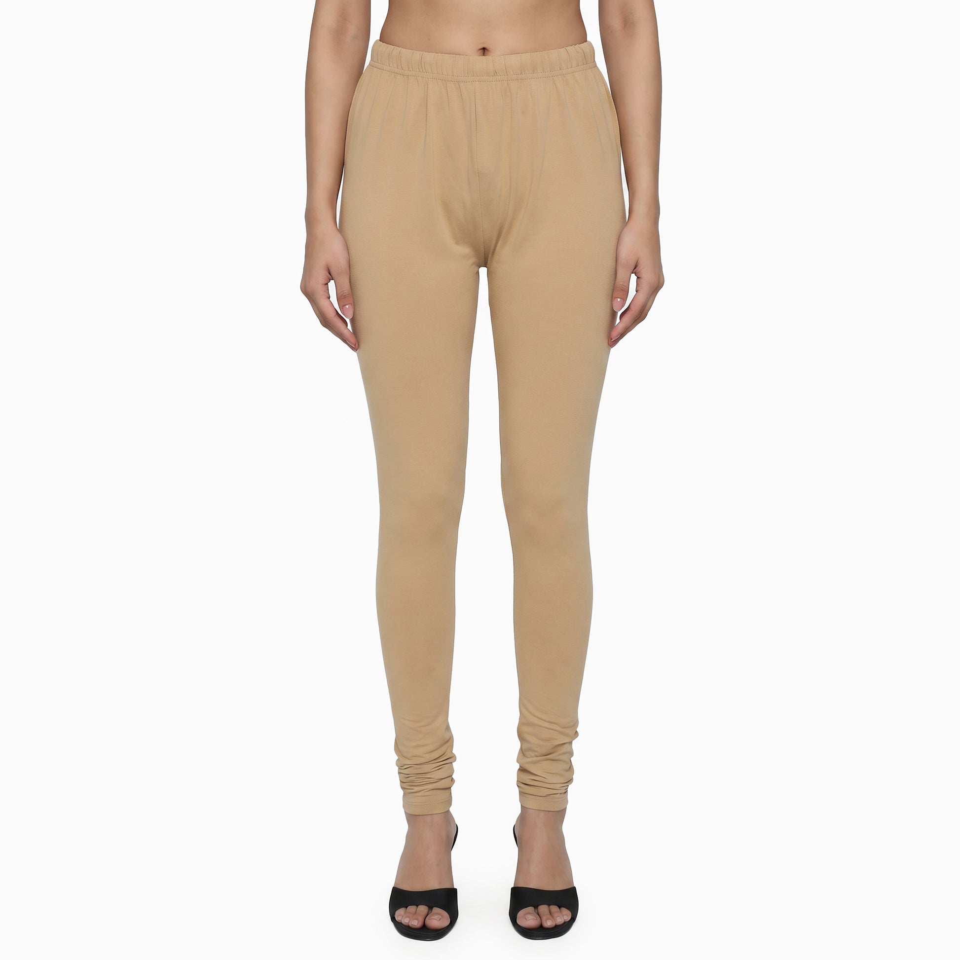 Solid Skinny Fit Leggings