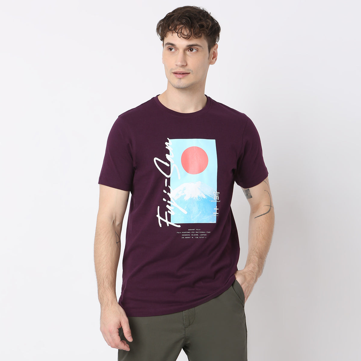 Modern Home Graphic Crew Neck T-Shirt