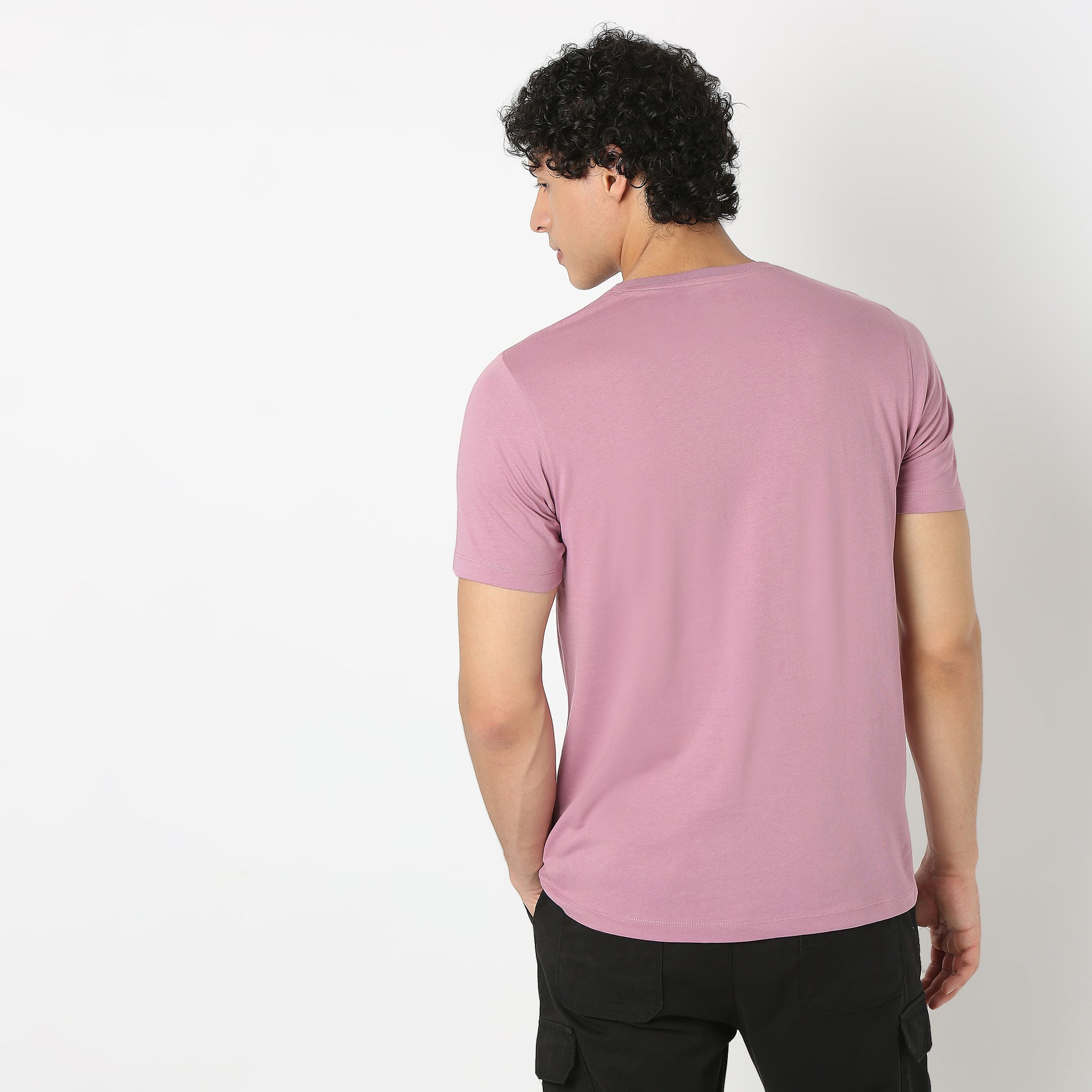 Graphic Crew Neck Graphit-Shirt Fit T-Shirt