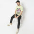 Regular Fit Graphic Crew Neck Regular Length T-Shirt