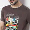 Regular Fit Graphic Crew Neck T-Shirt