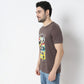 Regular Fit Graphic Crew Neck T-Shirt