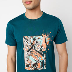 Regular Fit Graphic Regular Length T-Shirt