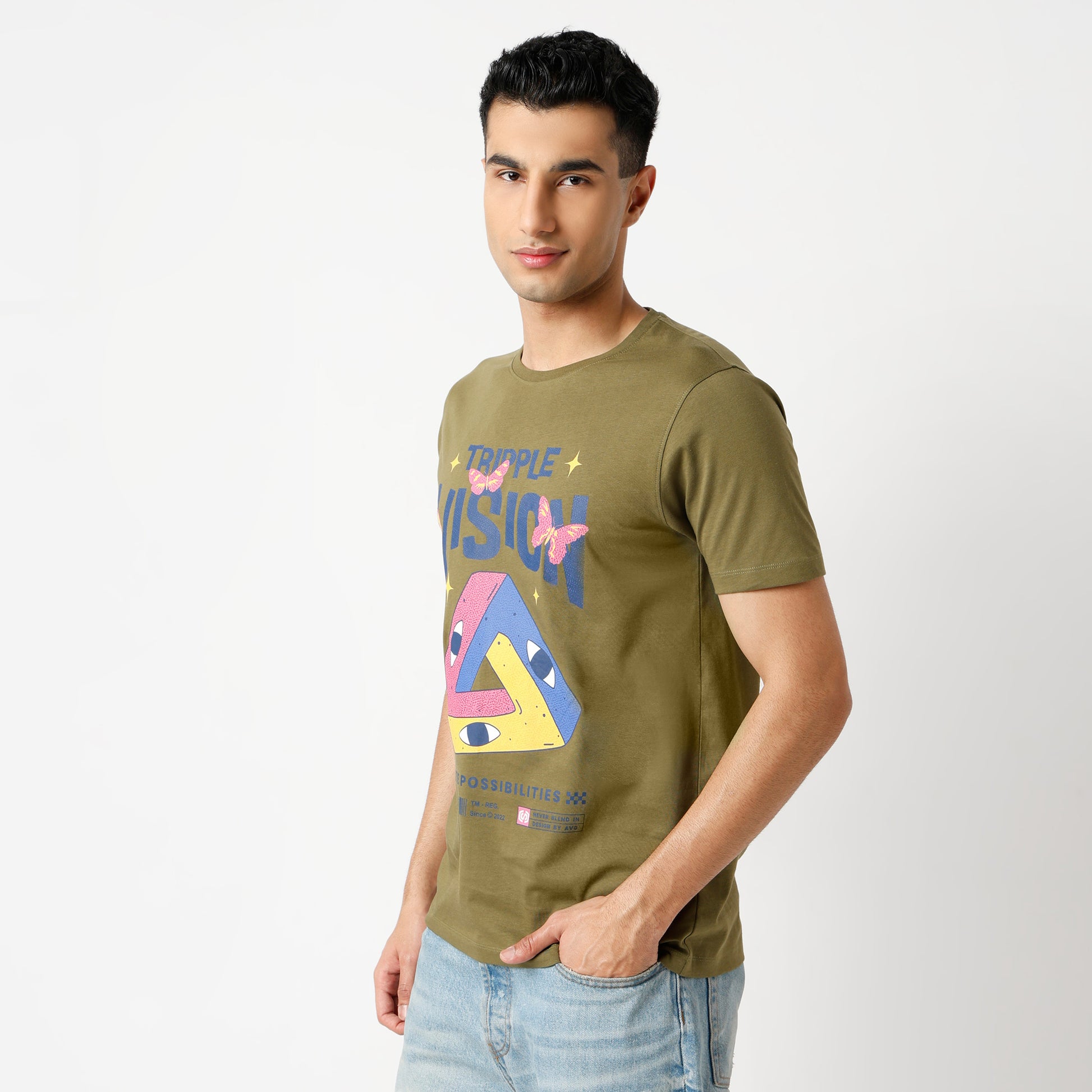 Regular Fit Graphic Regular Length T-Shirt