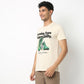 Regular Fit Graphic Crew Neck T-Shirt