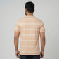 Striped Crew Neck Graphitee