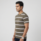 Striped Crew Neck Graphitee
