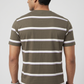 Striped Crew Neck Graphitee