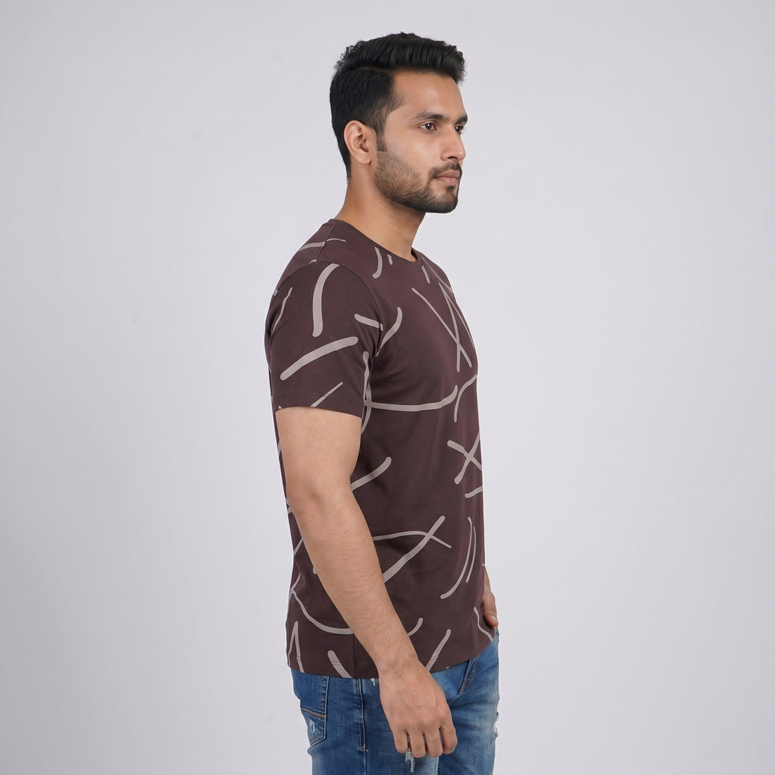 Cotton Crew Neck Graphitee