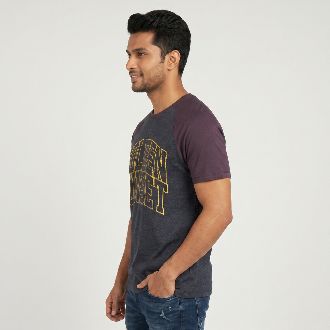 Cotton Graphic Crew Neck T-Shirt