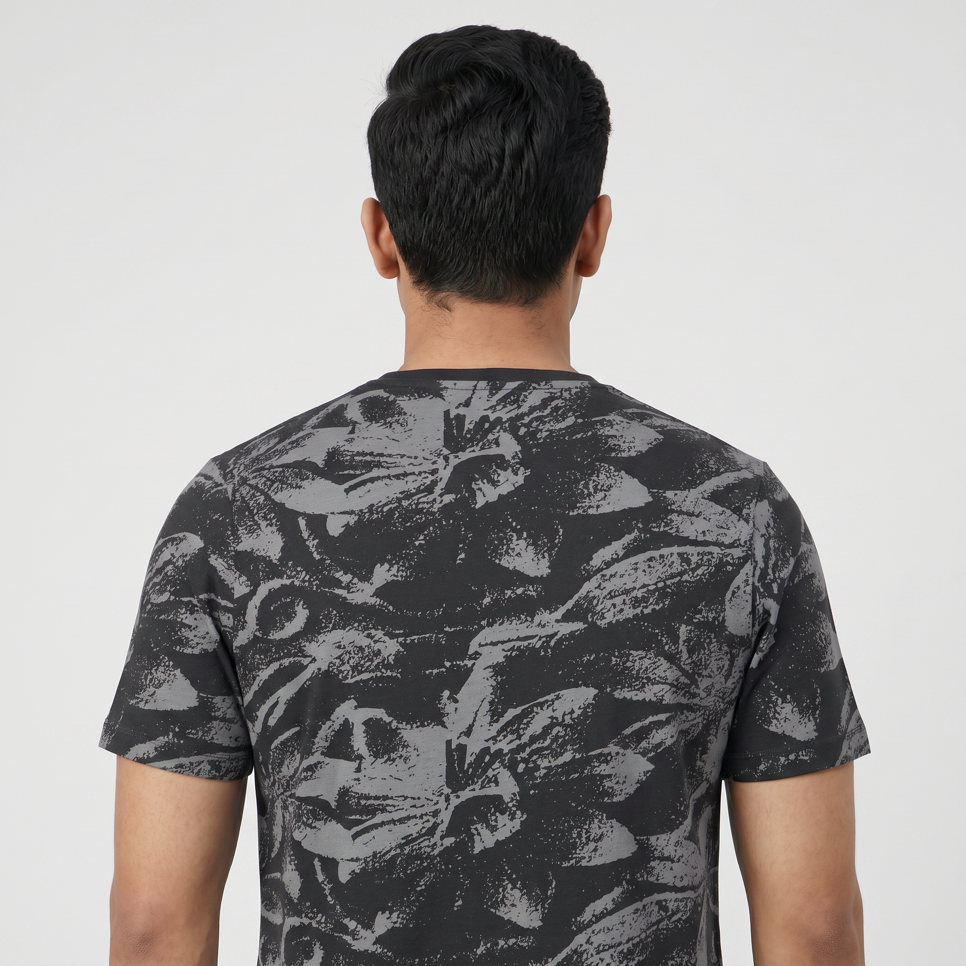 Cotton Crew Neck Graphitee