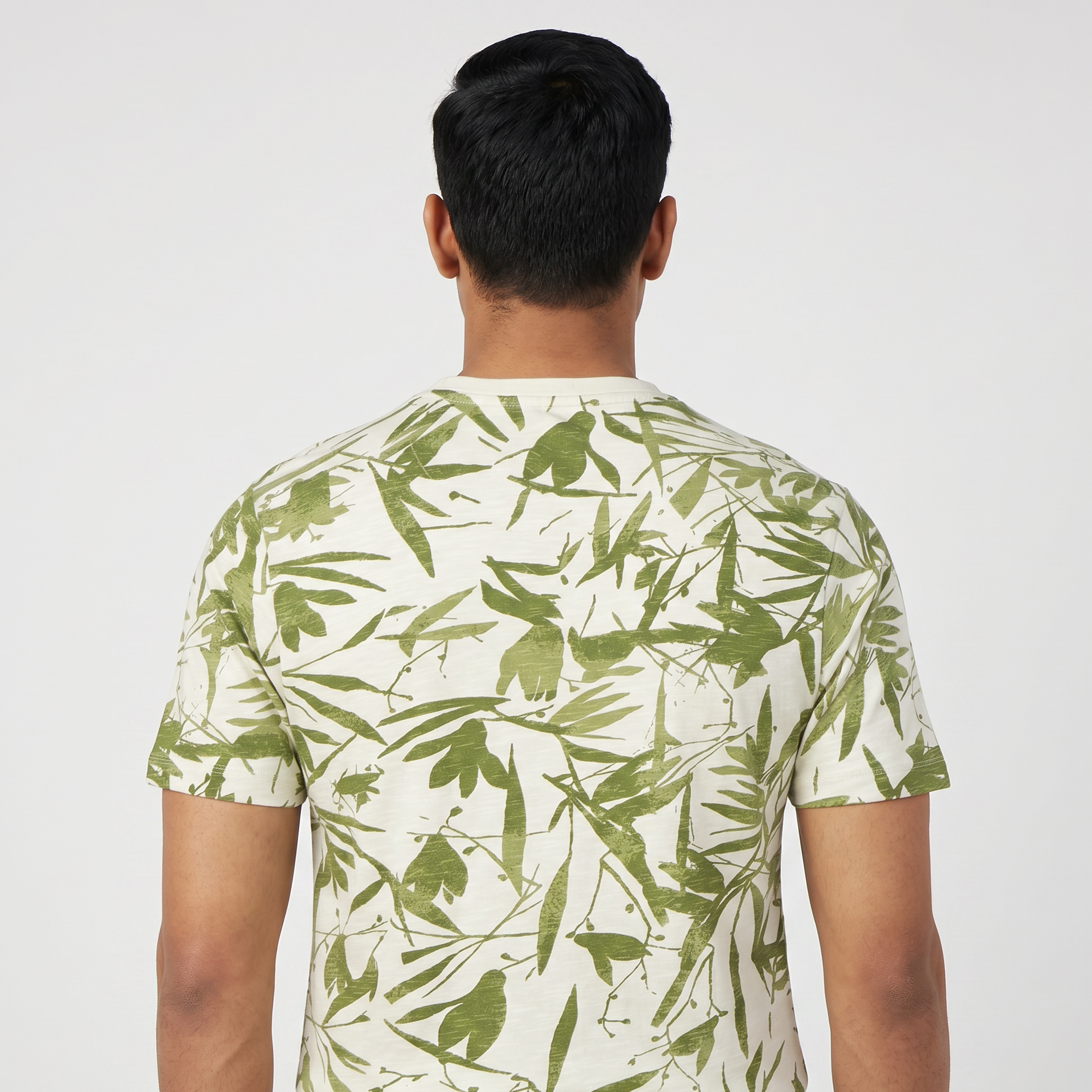 Cotton Graphic Crew Neck T-Shirt