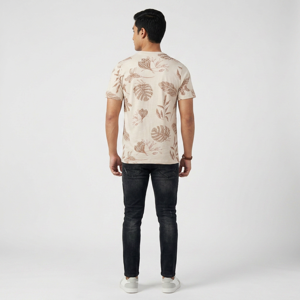 Cotton Crew Neck Graphitee