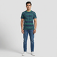 Striped Crew Neck Graphitee