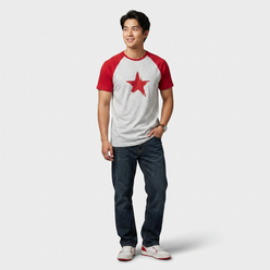 Cotton Crew Neck Graphitee
