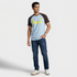 Cotton Crew Neck Graphitee