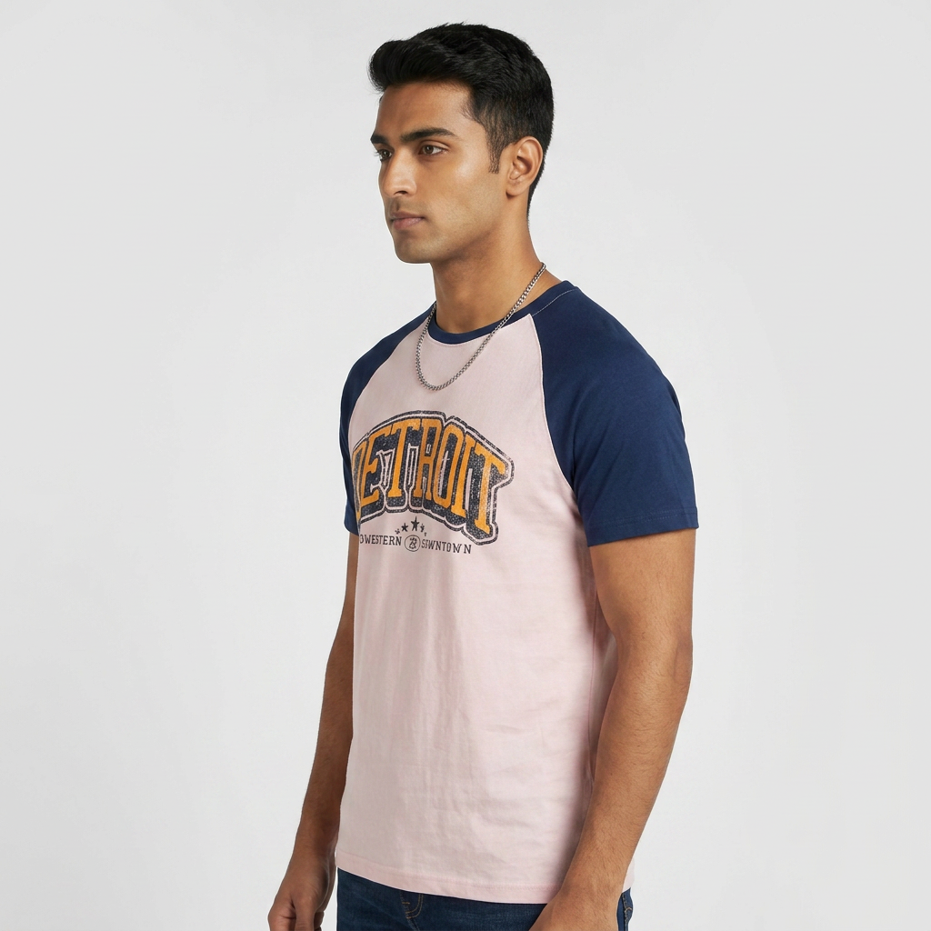 Cotton Crew Neck Graphitee