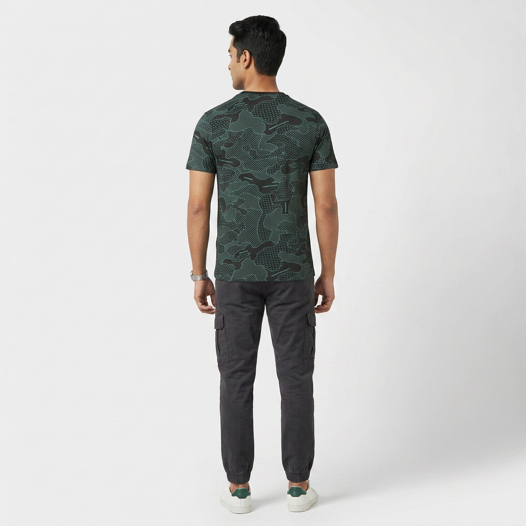 Cotton Crew Neck Graphitee