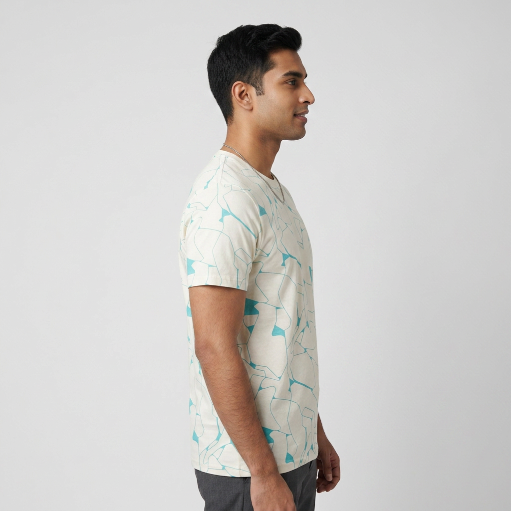 Cotton Crew Neck Graphitee