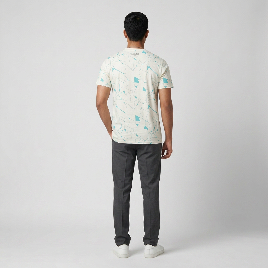 Cotton Crew Neck Graphitee
