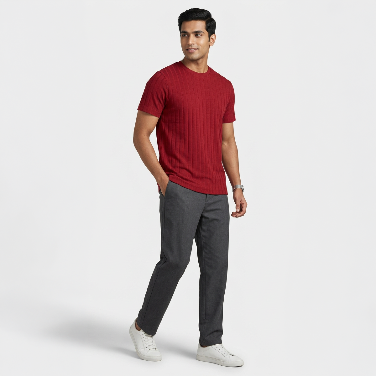 Structured Ridge T-Shirt