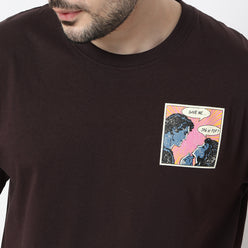 Oversize Graphic Crew Neck T-Shirt
