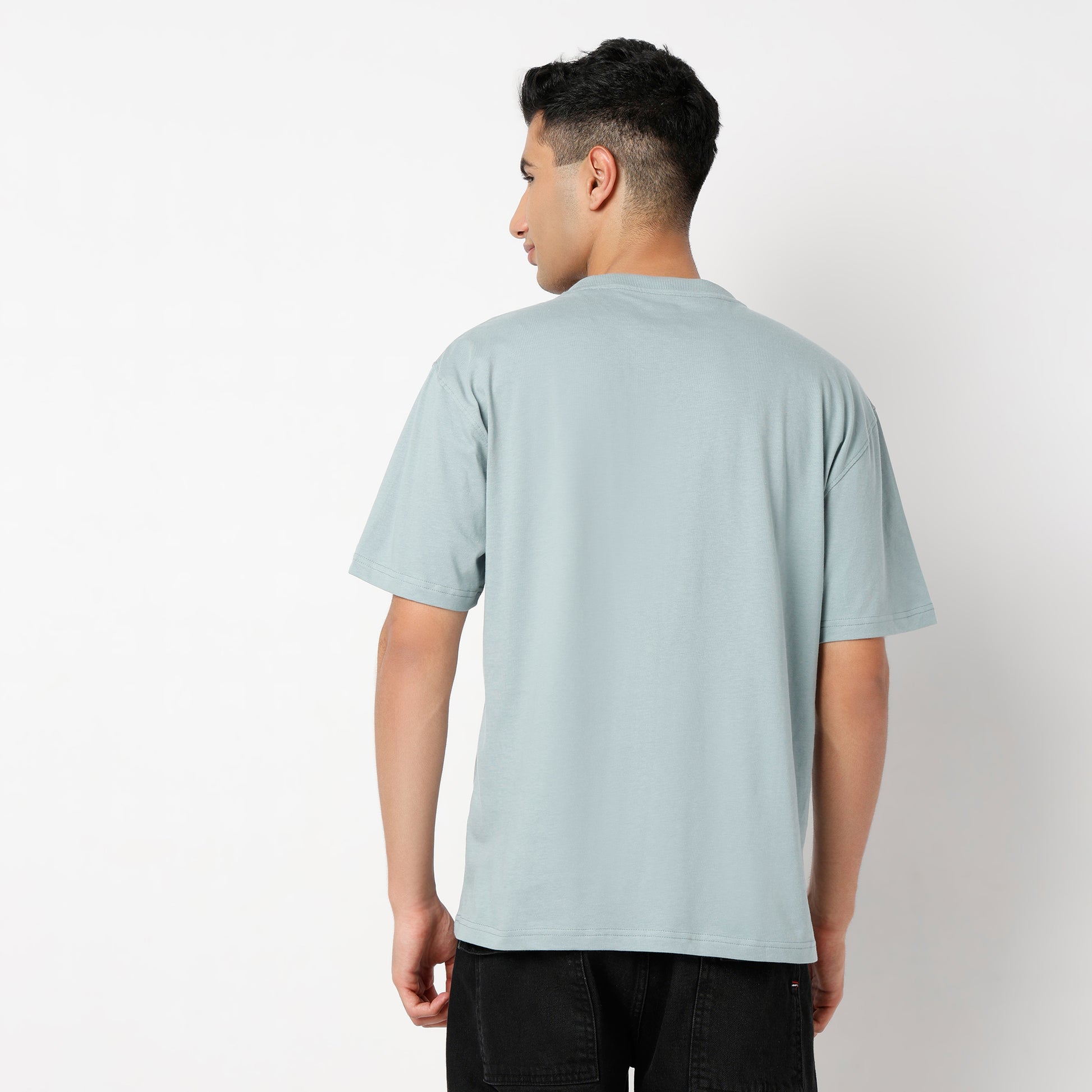 Oversize Graphic Regular Length T-Shirt