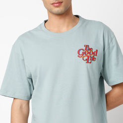 Oversize Graphic Regular Length T-Shirt