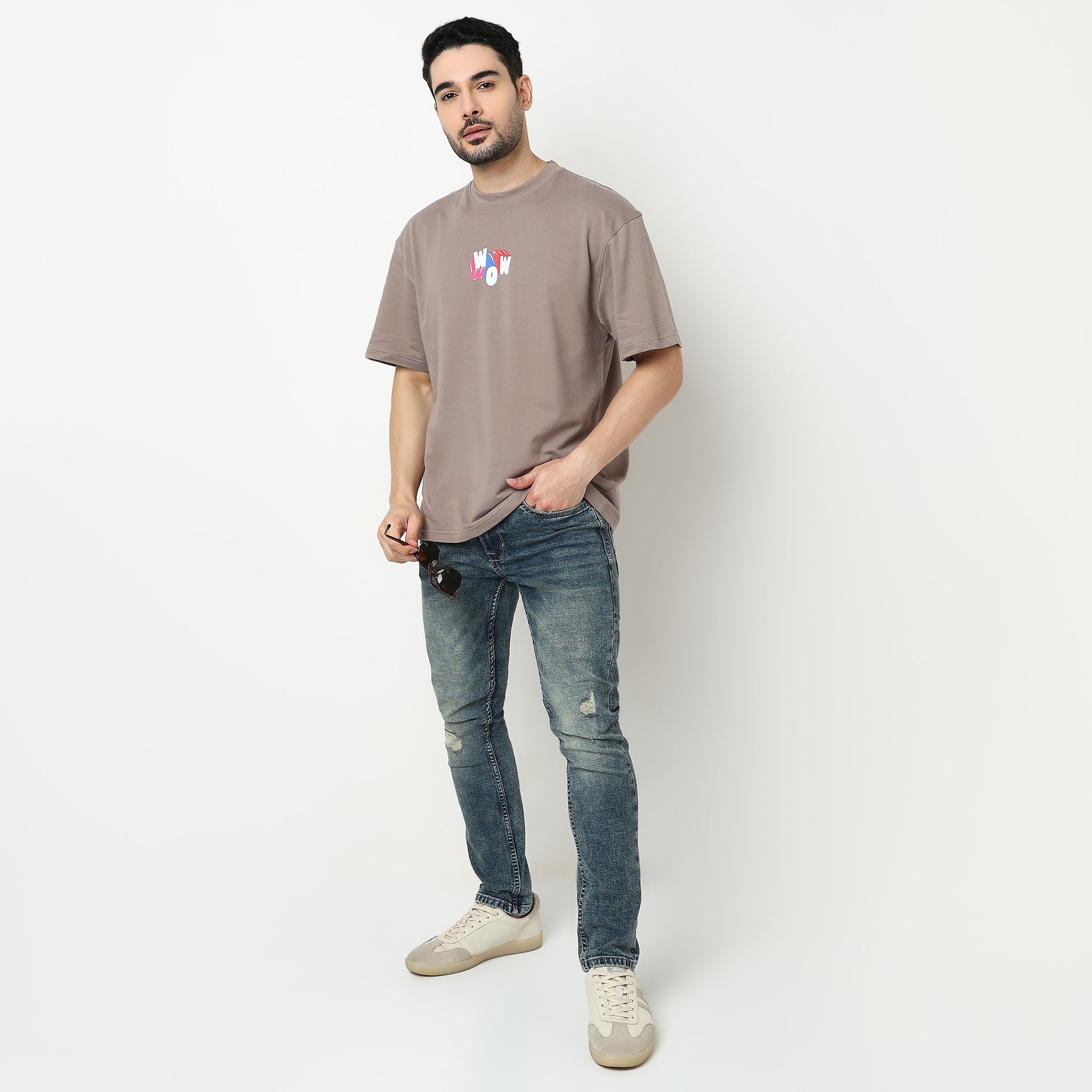 Oversize Graphic Cotton T-Shirt