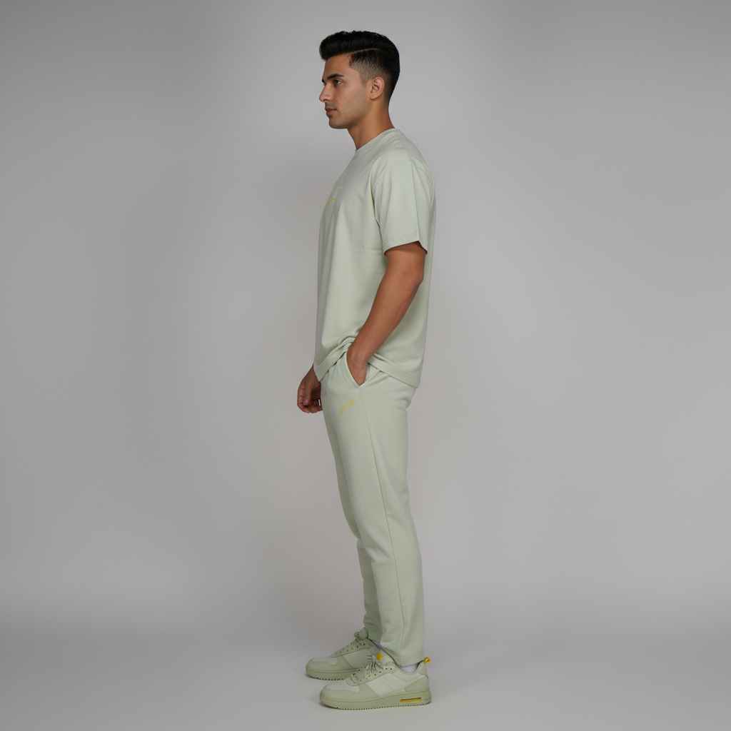 Cotton Oversize Graphic Slogan T-Shirt