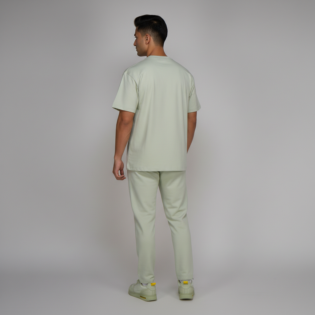 Cotton Oversize Graphic Slogan T-Shirt